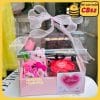 Sweet Bear CB52 – Combo Gấu, Bánh Kem & Hoa Tulip | ( chỉ ship Shop Hoa Quận 2 và các quận khác Sài Gòn) - Set Hoa & Bánh – Quà 8-3 Ngọt Ngào, Set Hoa Tươi & Bánh - Quà Tặng Độc Đáo Cho Mọi Dịp | Hoa Tuoi Net Viet
